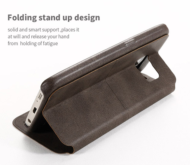 ฝาพับหนังของแท้ S7